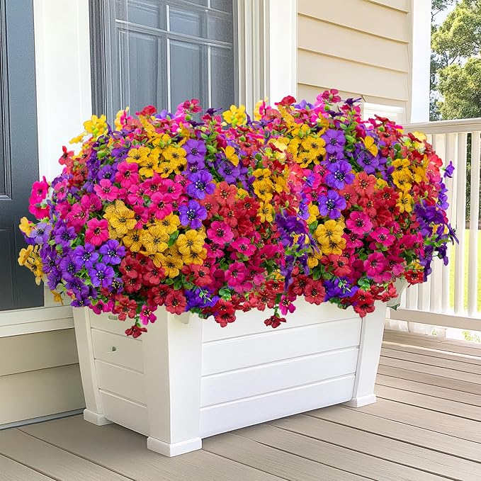 Artificial Flowers for Outdoors Fake Plants - Image 2