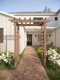 vita Carolina 57 inchW x 88 inchH Composite Vinyl Arbor by Vita