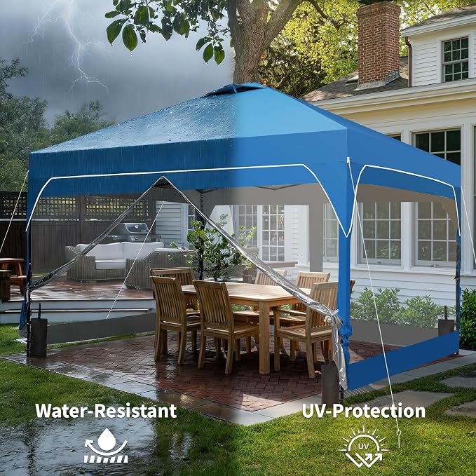 GDY 8x8FT Outdoor Pop Up Canopy Tent - Image 7