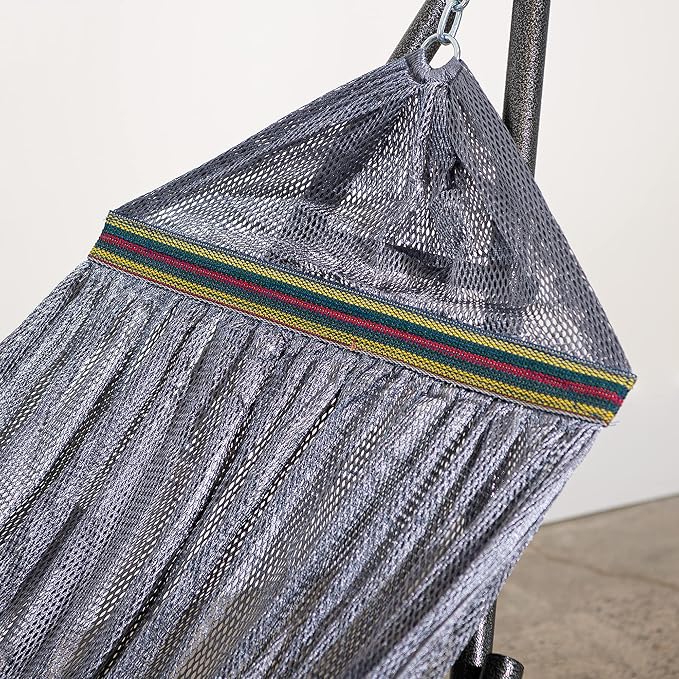 Best Home Fashion Hammock with Collapsible Steel Stand 450 lbs Capacity & - Image 8