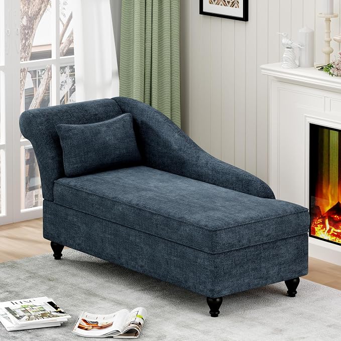 Yongqiang Storage Chaise Lounge Indoor, Upholstered Chaise Lounge Chair by lightupyourlife