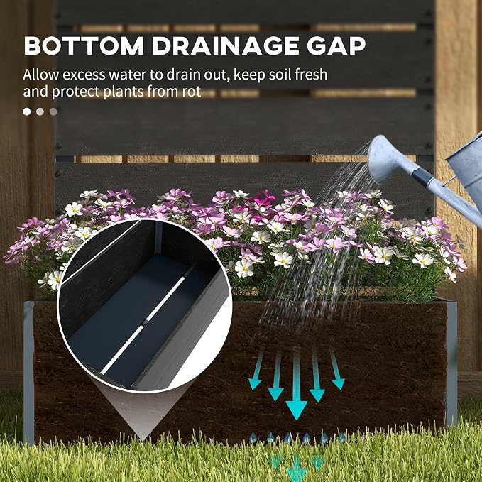 Outsunny Raised Garden Bed - Image 5