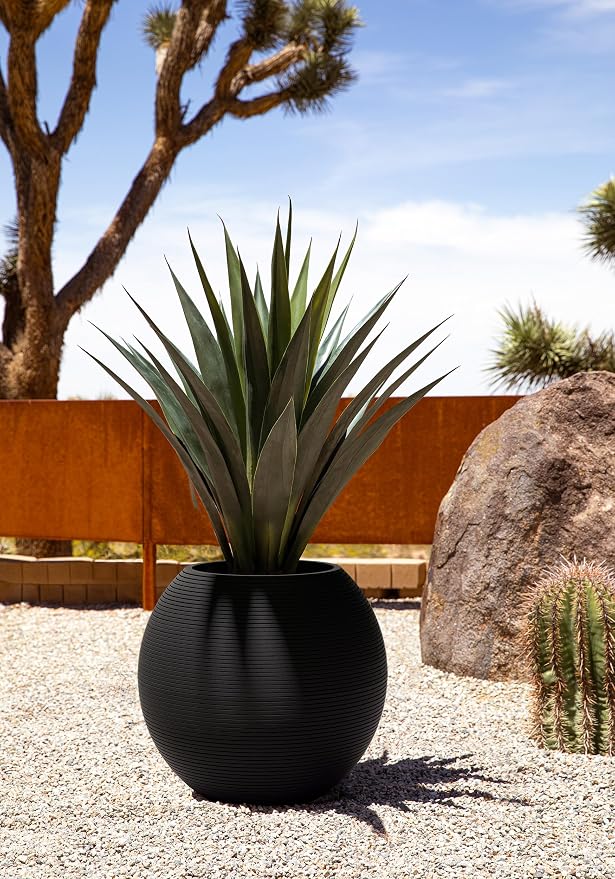 Veradek Strata Series Sphere Round Planter - Image 4