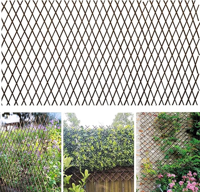 Nature Willow Trellis Expandable Plant Support Plant Climbing Lattices Trellis by Unknown