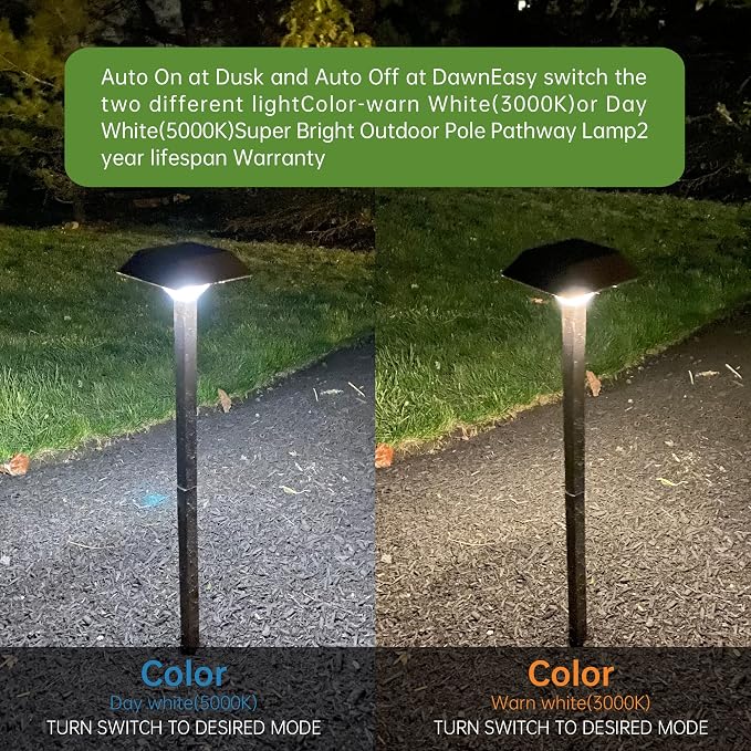 Bobcat Solar Landscape Pathway Lights Super Bright - Image 7
