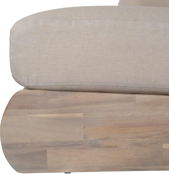 Christopher Knight Home Poppy Acacia Wood Outdoor 3 Seater Sofa - Image 10