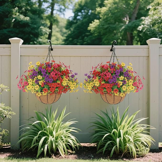 Senjie 2 Set Artificial Hanging Flowers - Image 7