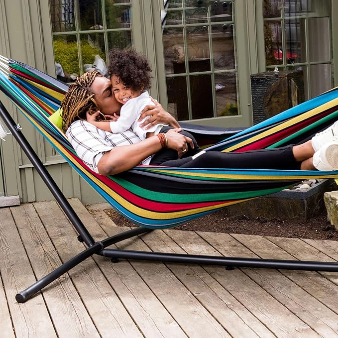 Vivere Double Cotton Hammock - Image 5