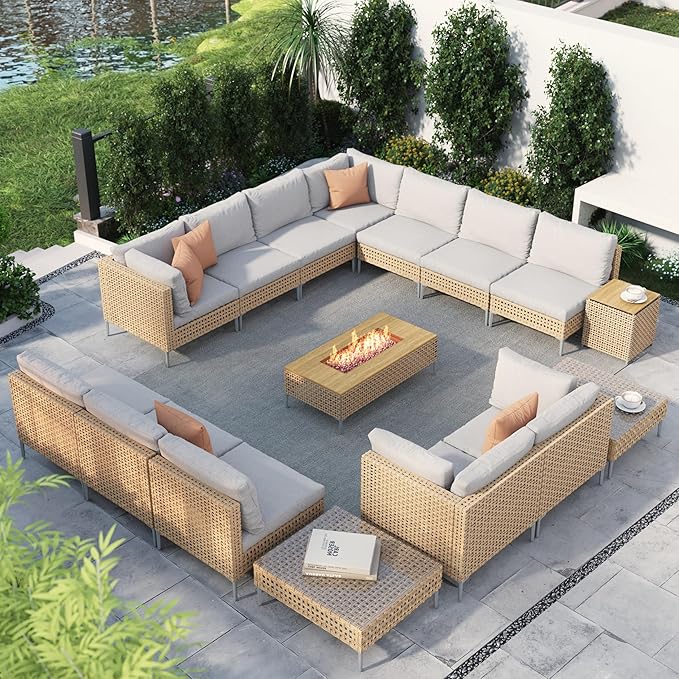 Grand patio 16-Piece Patio Furniture Set by GrandPatio