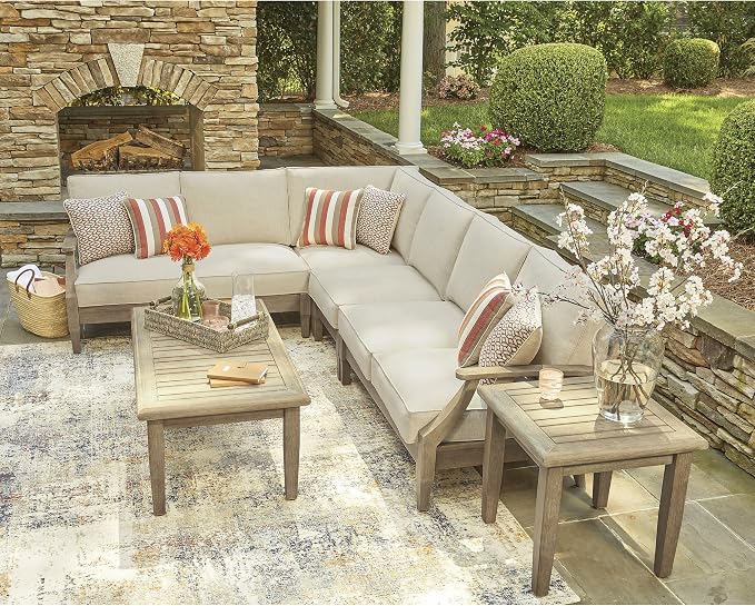 Signature Design by Ashley Clare View Left-Arm Facing Contemporary 4-Piece - Image 4