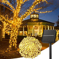 Minetom Solar String Lights Outdoor Waterproof- 40 FT 100 LED Solar Powered by Minetom