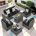 7 Piece Patio Furniture Set by VonzoyHome