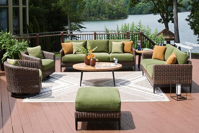 Signature Design by Ashley Horizon Hall Casual Outdoor Coffee Table - Image 12