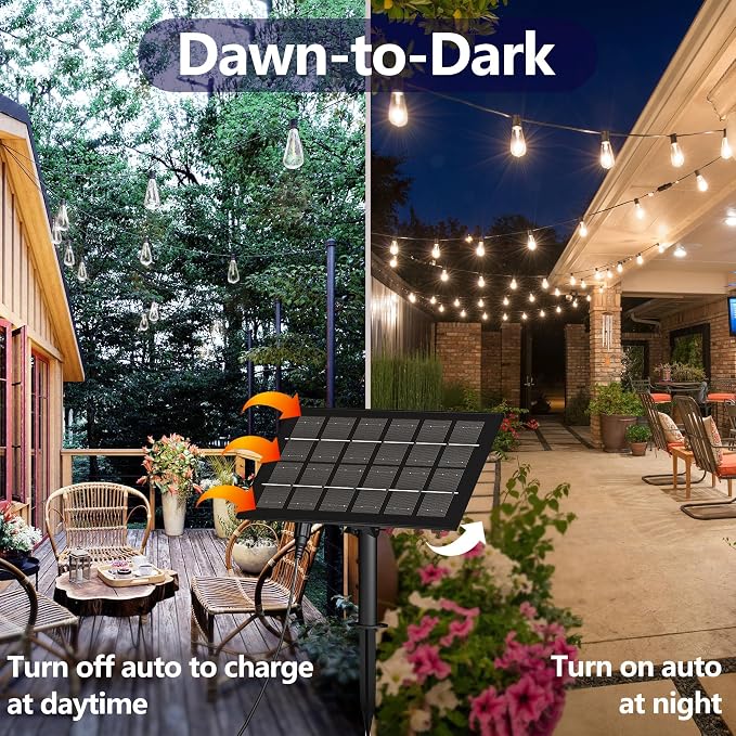 Solar String Lights for Outside 120FT - Image 3