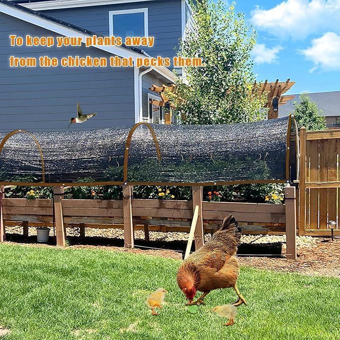 Shade Cloth - for Garden Plants Greenhouse, 70% Sunblock Shade Neting -for - Image 5