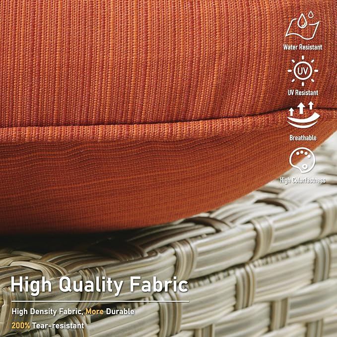 HOOOWOOO 5 Piece Patio Set - Image 5