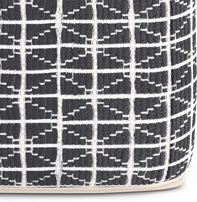 SIMPLIHOME Noreen Square Pouf - Image 6