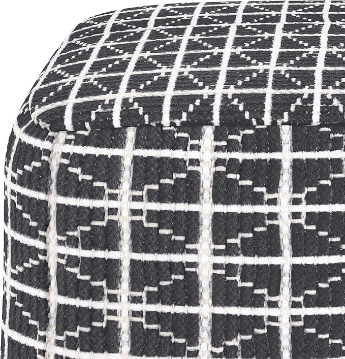 SIMPLIHOME Noreen Square Pouf - Image 8