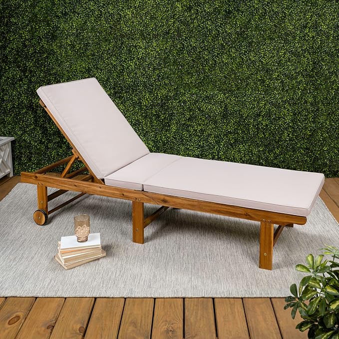 JONATHAN Y LNG1102A Mallorca 77.17"x23.62" Modern Classic Foldable Adjustable - Image 2