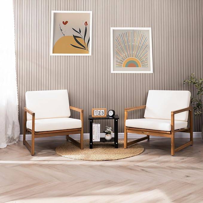 Black Adirondack Outdoor Accent Table – Weather-Resistant Acacia Wood Outdoor - Image 8
