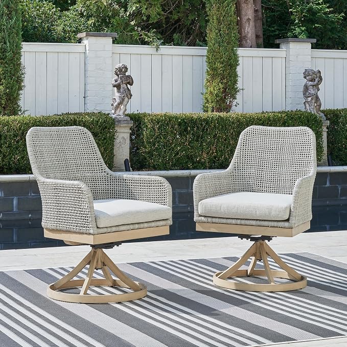 Signature Design by Ashley Seton Creek Cottage Nuvella Weather Resistant Fabric - Image 2