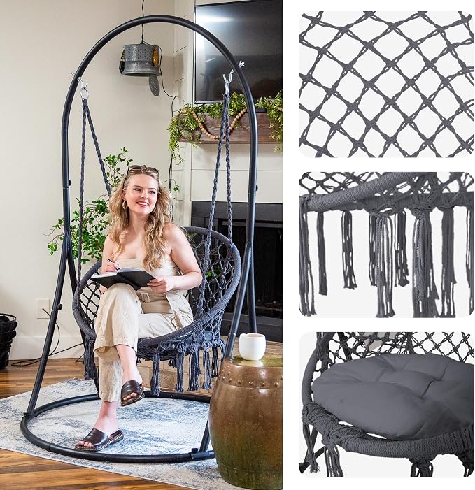 SUNCREAT Indoor Hammock Swing Chair - Image 5