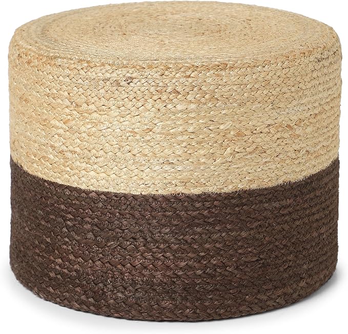 REDEARTH · Cylindrical Pouf Foot Stool Ottoman by REDEARTH