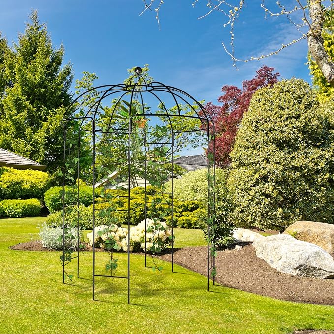 French Style Birdcage Shape Heavy Duty Gazebo, 106.7''Highx 81.5''Wide - Image 6