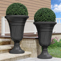 23" Tall Planters for Outdoor Plants Set of 2, Planter by Unknown
