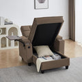 Eafurn 6-Position Adjustable Convertible Chaise Lounge Sleeper Chair by EAFURN