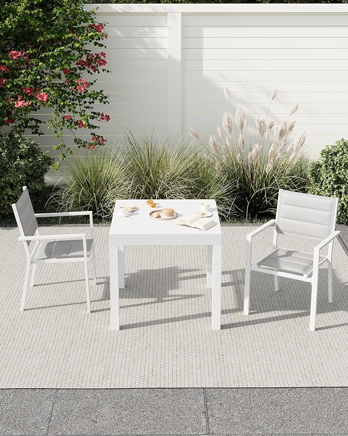 GAOMON Extentable Outdoor Dining Table Set - Image 4
