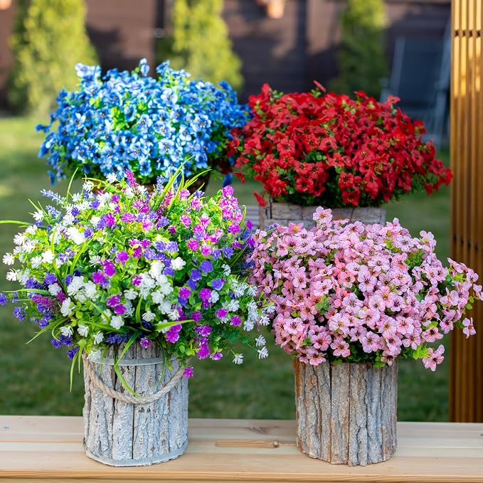Artificial Flowers for Outdoors Fake Plants - Image 3