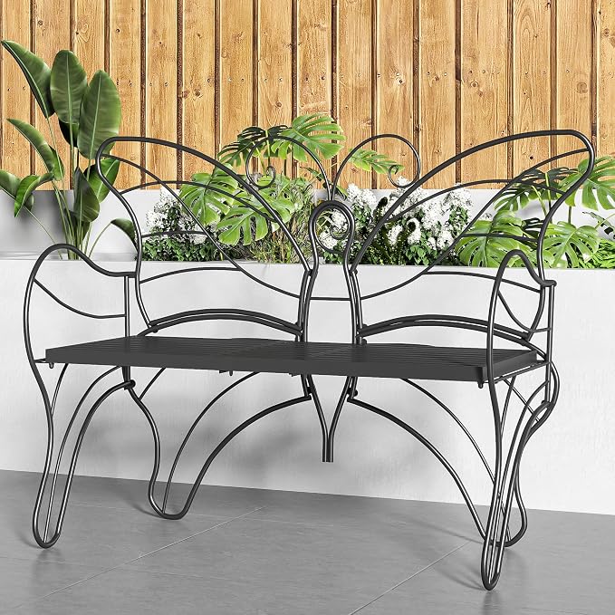 Outdoor Bench Patio Outdoor Garden Bench - Image 3