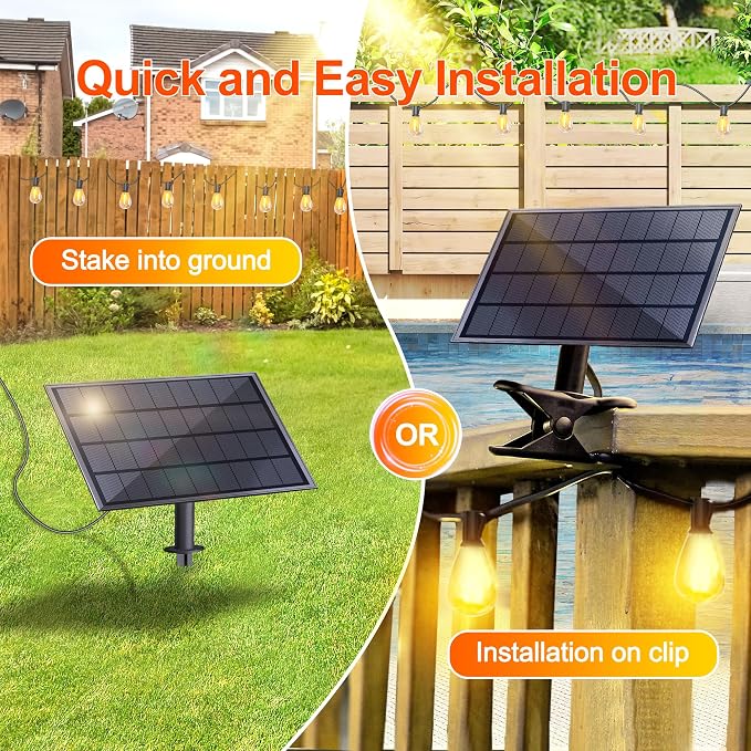 Stright Solar String Light for Outside 120FT - Image 3