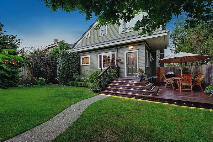 GKOLED 8-Pack Low Voltage LED Deck Lights, Mini Size Eyelid Step Lights - Image 6