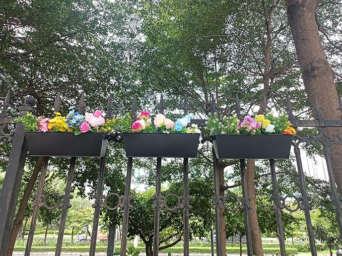 3 Pcs Large Hanging Flower Pots - Image 2