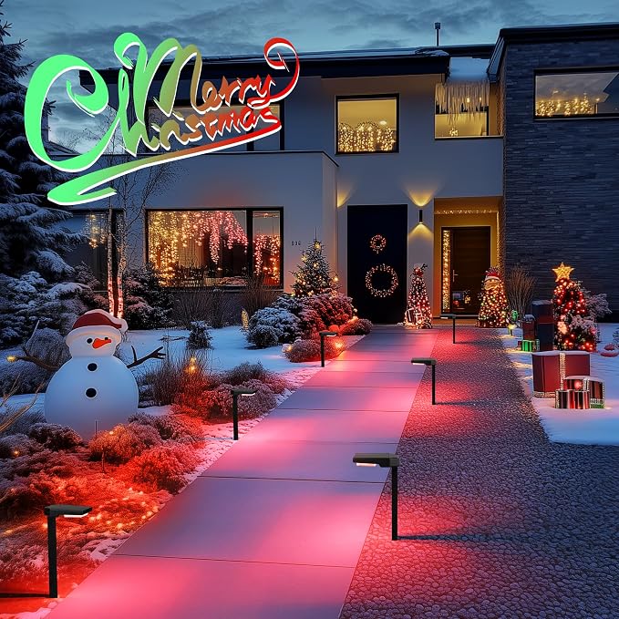 Solar Pathway Lights Outdoor, Smart Color Changing - Image 7