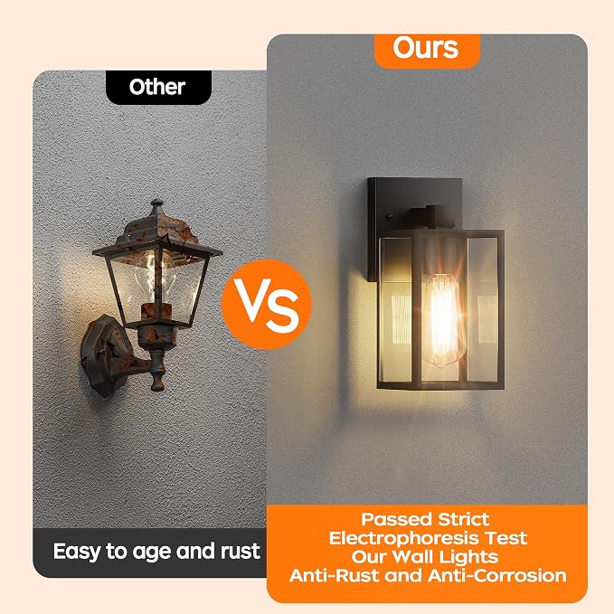 Outdoor Light Fixture Wall Mount, LED Exterior lighting fixtures - Image 3