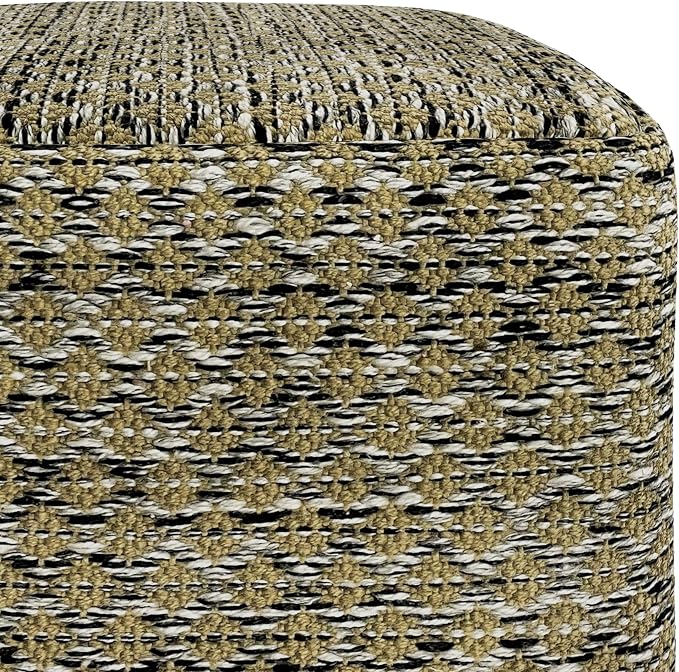SIMPLIHOME Janelle Square Pouf - Image 5