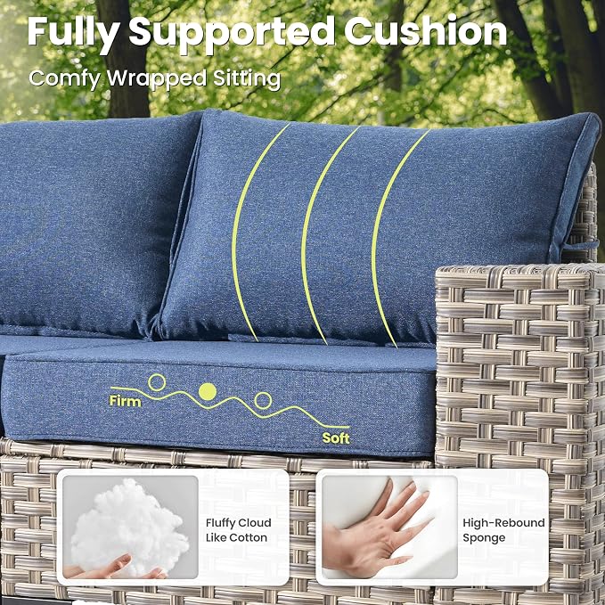 ovios 5-Piece Patio Furniture Set - Image 6