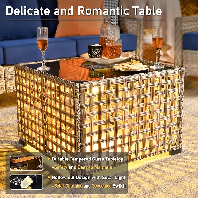 HOOOWOOO Outdoor Sectional Furniture Set - Image 3