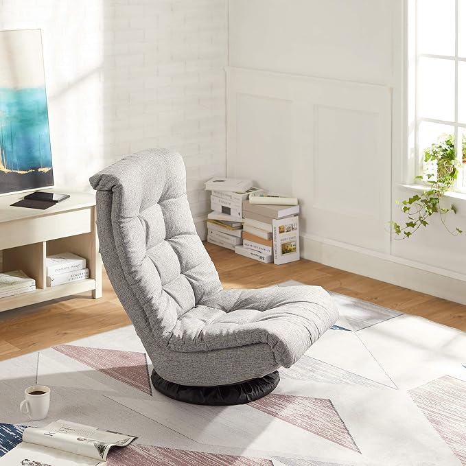 Amazon Basics Swivel Foam Lounge Chair - Image 2