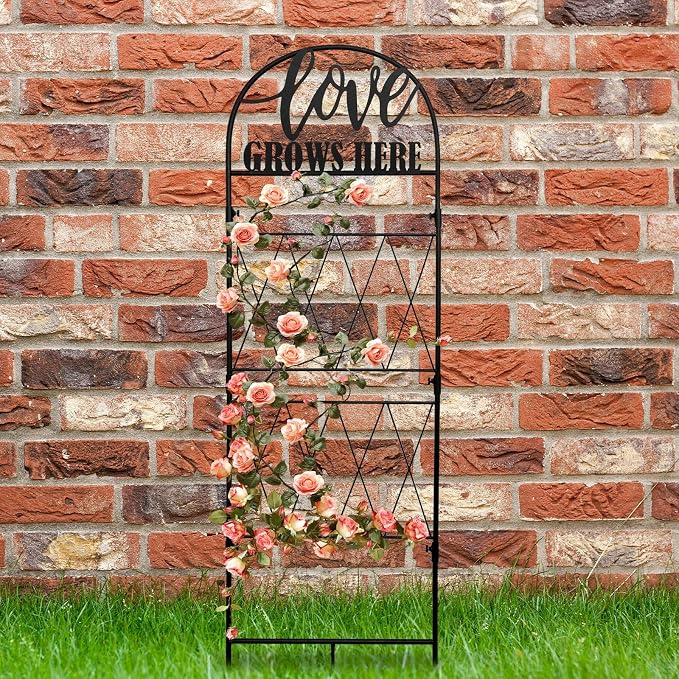 hogardeck 45 * 14 inch Metal Garden Trellis - Image 7