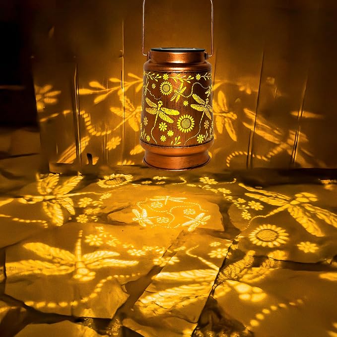 Dragonfly Solar Lantern Lights, Outdoor Lanterns - Image 7