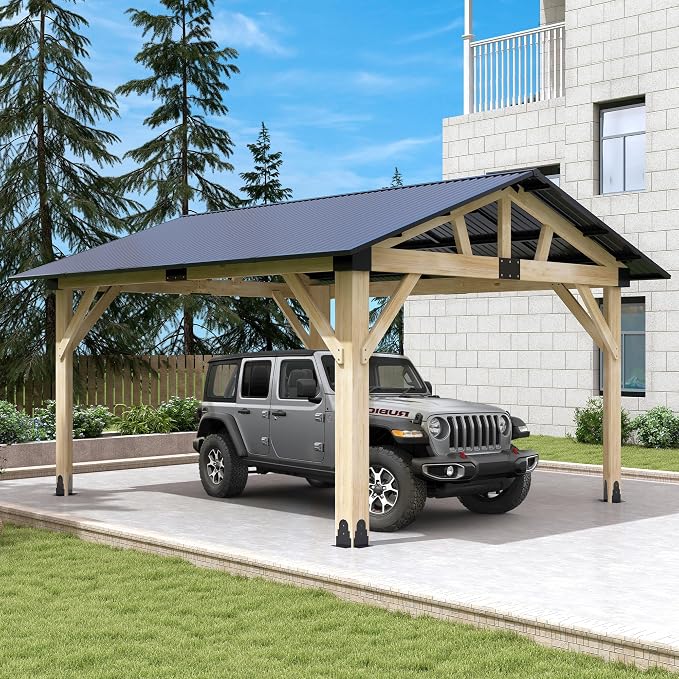 COVERONICS 12’x14’ Outdoor Wood Gazebo - Image 7