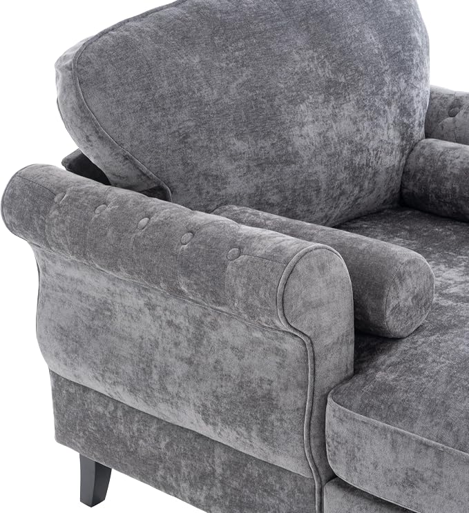 GDFStudio Chenille Recliner Sofa Chair - Image 6