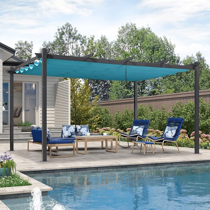 PURPLE LEAF 12' X 16' Outdoor Pergola - Image 2