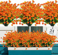 AGIRL 24 Bundles Artificial Fall Flowers Outdoor Indoor Decoration, Fake by AGIRL