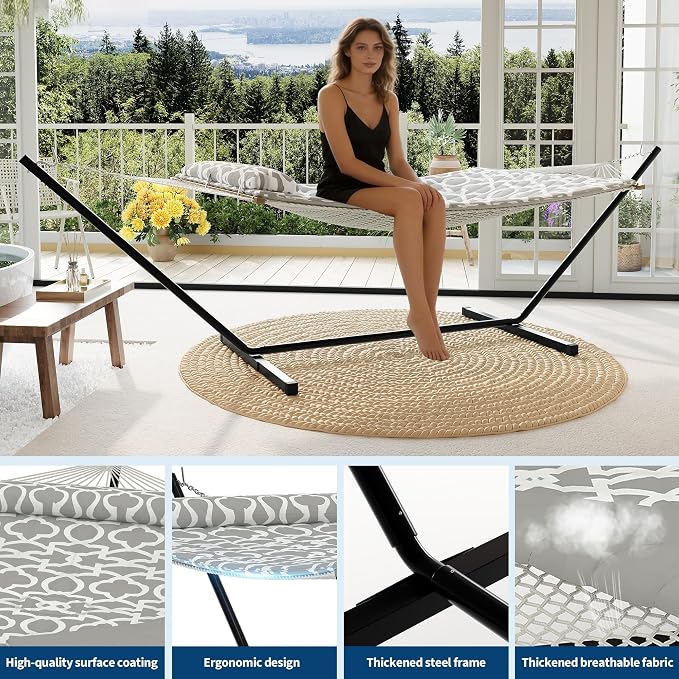 Heavy Duty 2 Person Double Hammock - Image 4