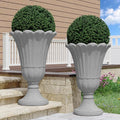 23" Tall Planters for Outdoor Plants Set of 2, Planter by Unknown